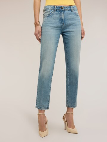 MOTIVI Regular Jeans in Blauw