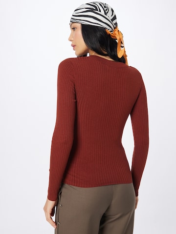 JDY Pullover 'Plum' in Rot