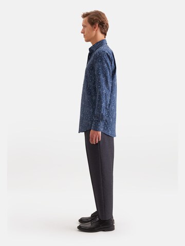 Coupe slim Chemise SEIDENSTICKER en bleu