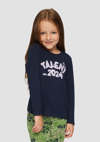 T-Shirt s.Oliver en bleu : devant