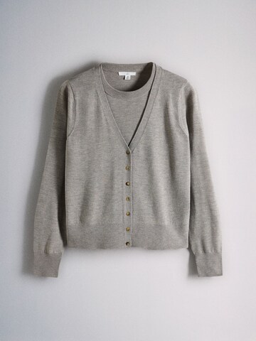 The Set Strickjacke in Grau