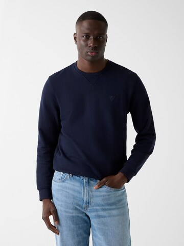 GUESS Sweatshirt in Blue: front