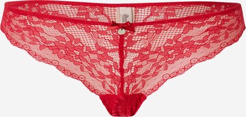 String Boux Avenue en rouge : devant