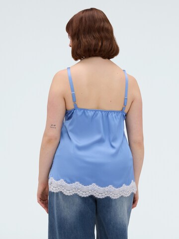 Haut Fiorella Rubino en bleu
