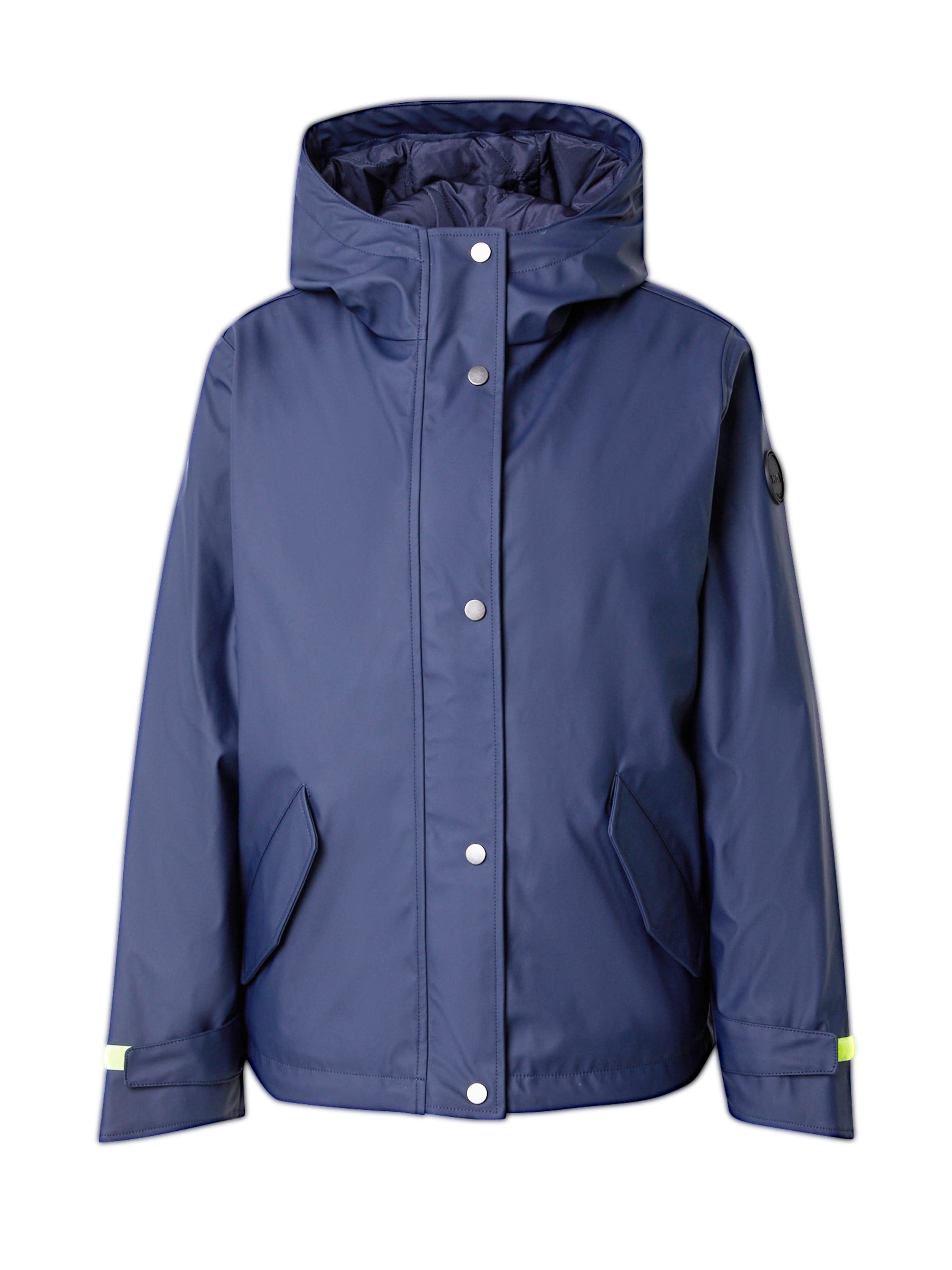 No. 1 Como Between-Season Jacket in Blue: front