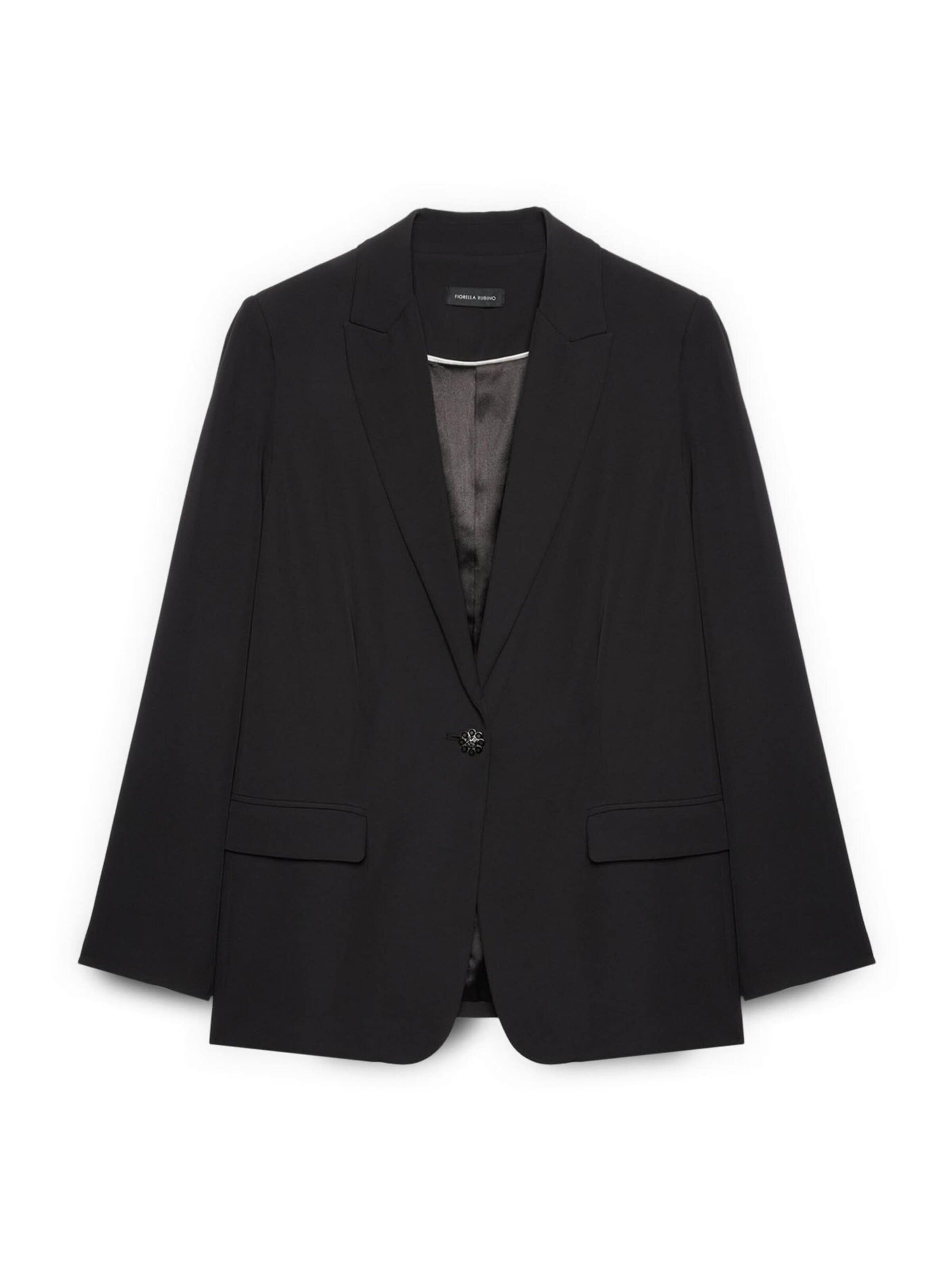 Fiorella Rubino - Blazer en negro: frente