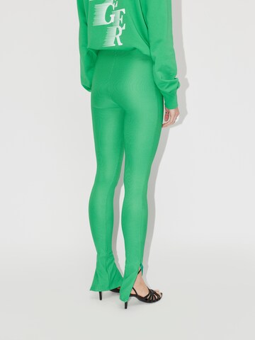 Skinny Leggings 'Valerie' di LeGer by Lena Gercke in verde