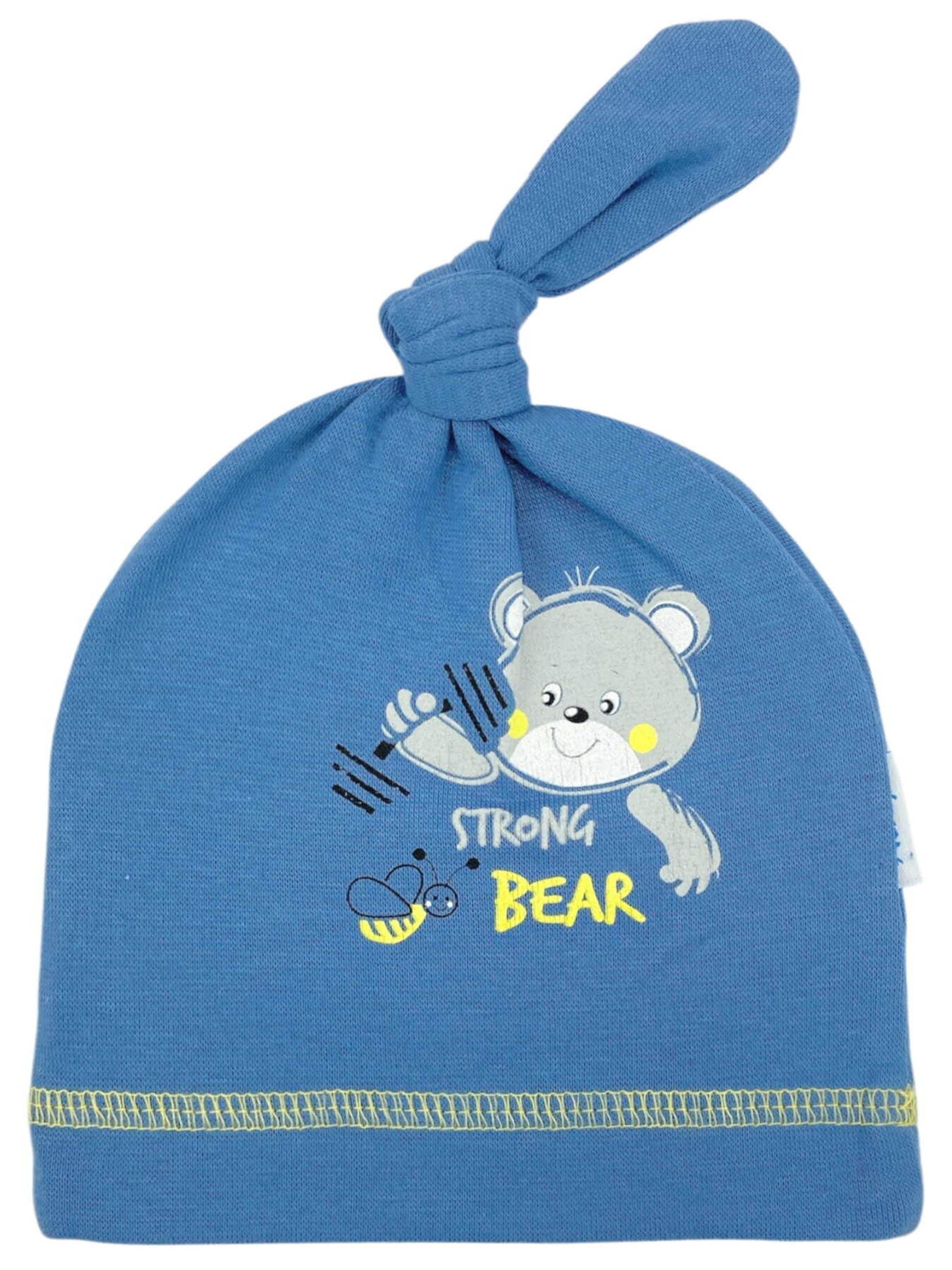 Bonnet Aliap en bleu : devant