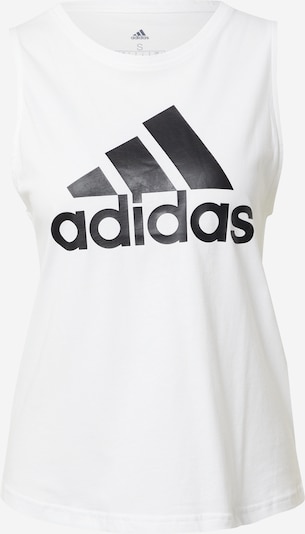 Sportiniai marškinėliai be rankovių 'Essentials' iš ADIDAS SPORTSWEAR, spalva – juoda / balta, Prekių apžvalga