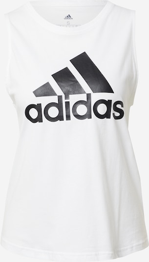 ADIDAS SPORTSWEAR Haut de sport 'Essentials' en noir / blanc, Vue avec produit