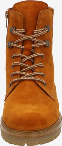 GABOR Lace-Up Ankle Boots in Orange