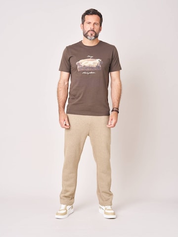 Loosefit Pantalon Deeluxe en beige