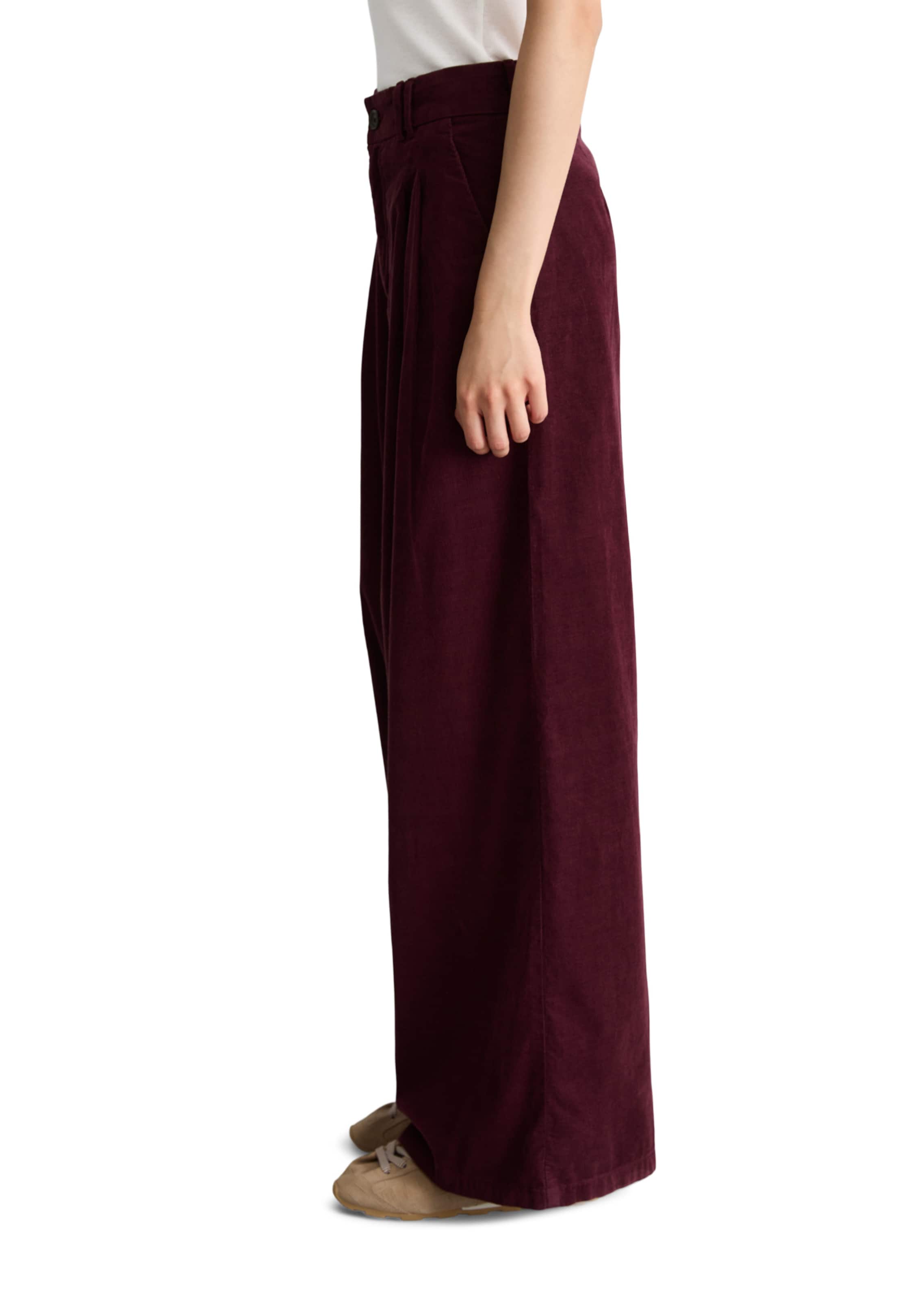 Loosefit Pantalon Marc O'Polo DENIM en rouge