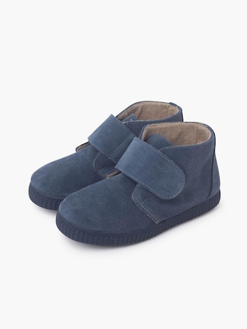 Pisamonas - Bota em azul