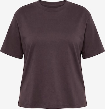 Ulla Popken - Camiseta en marrón: frente