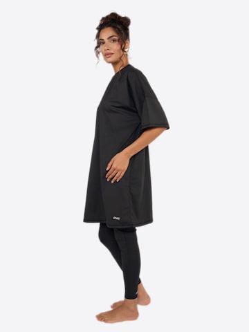 Chay T-shirt Sportbadpak 'CHAY Sea Active Burkini Swimset Sport Black' in Zwart