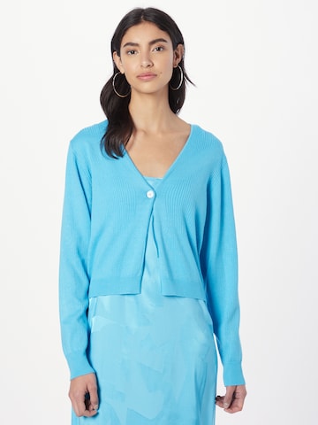 Cardigan 'Brenda' Soft Rebels en bleu : devant