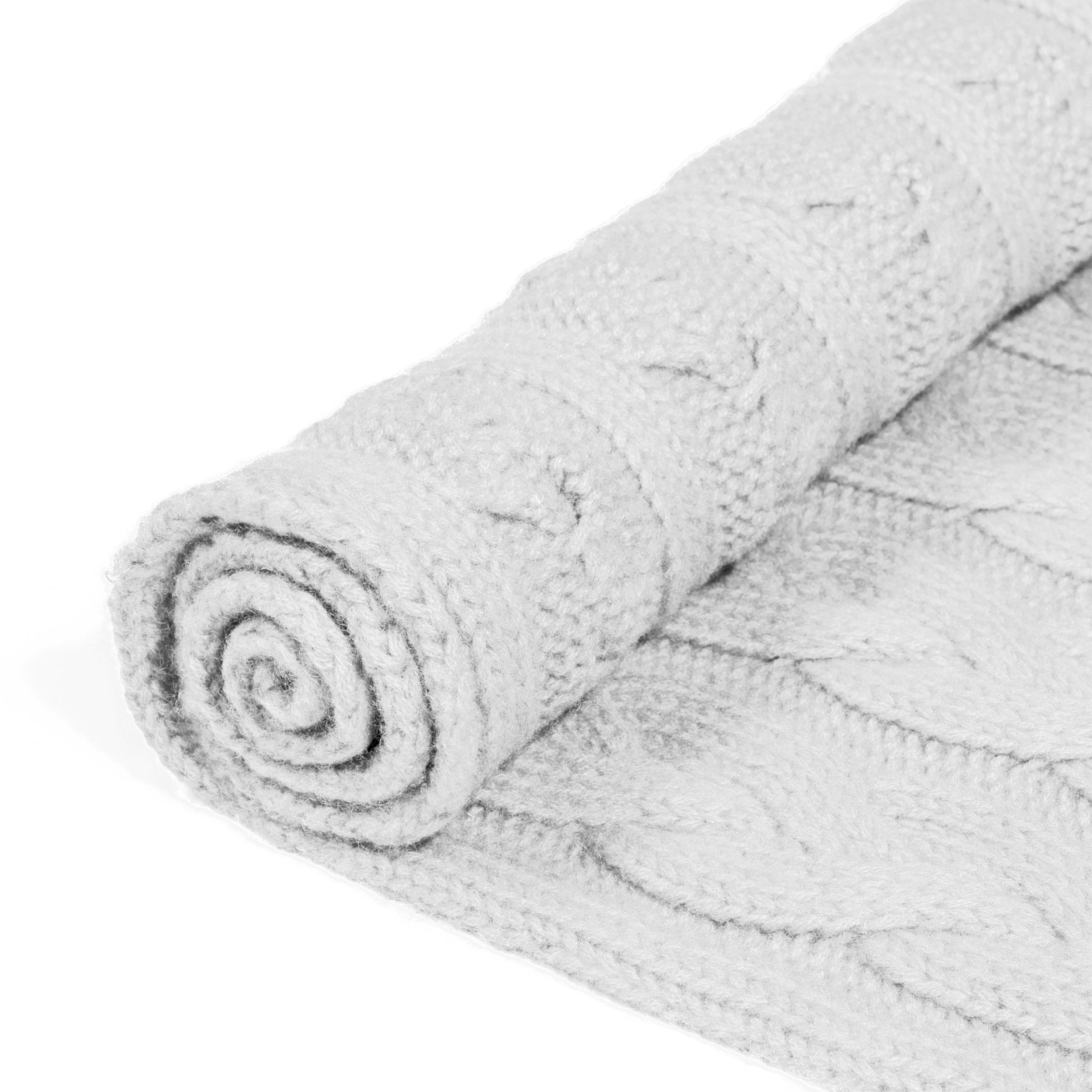 Sciarpa 'BRAIDED CASHMERE' di Roeckl in bianco