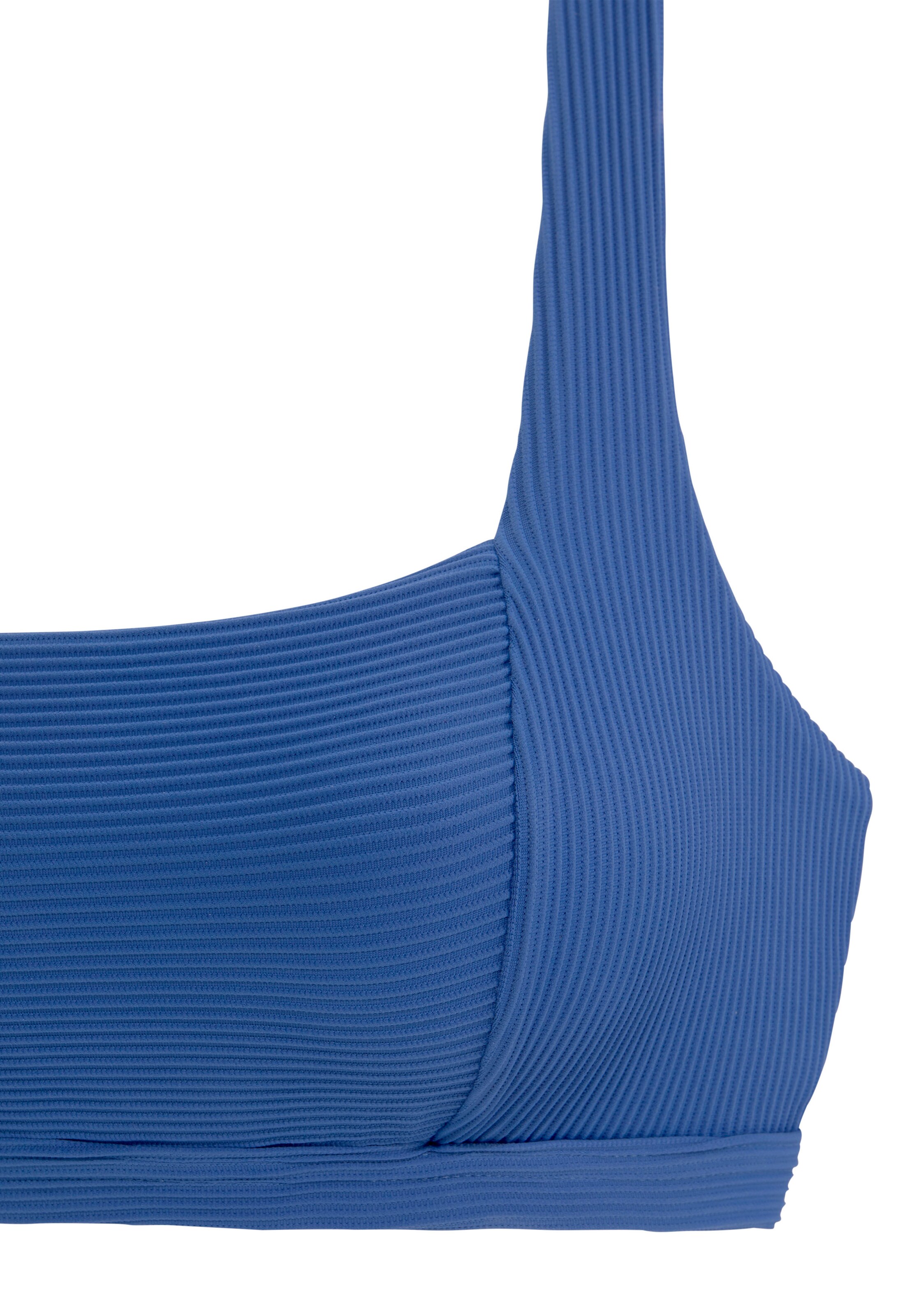 SUNSEEKER T-shirt Bikini top in Blue