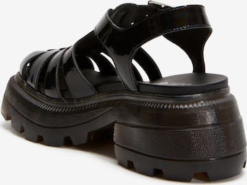 Katy Perry Sandals 'THE GELI COMBAT FISHERMAN' in Black