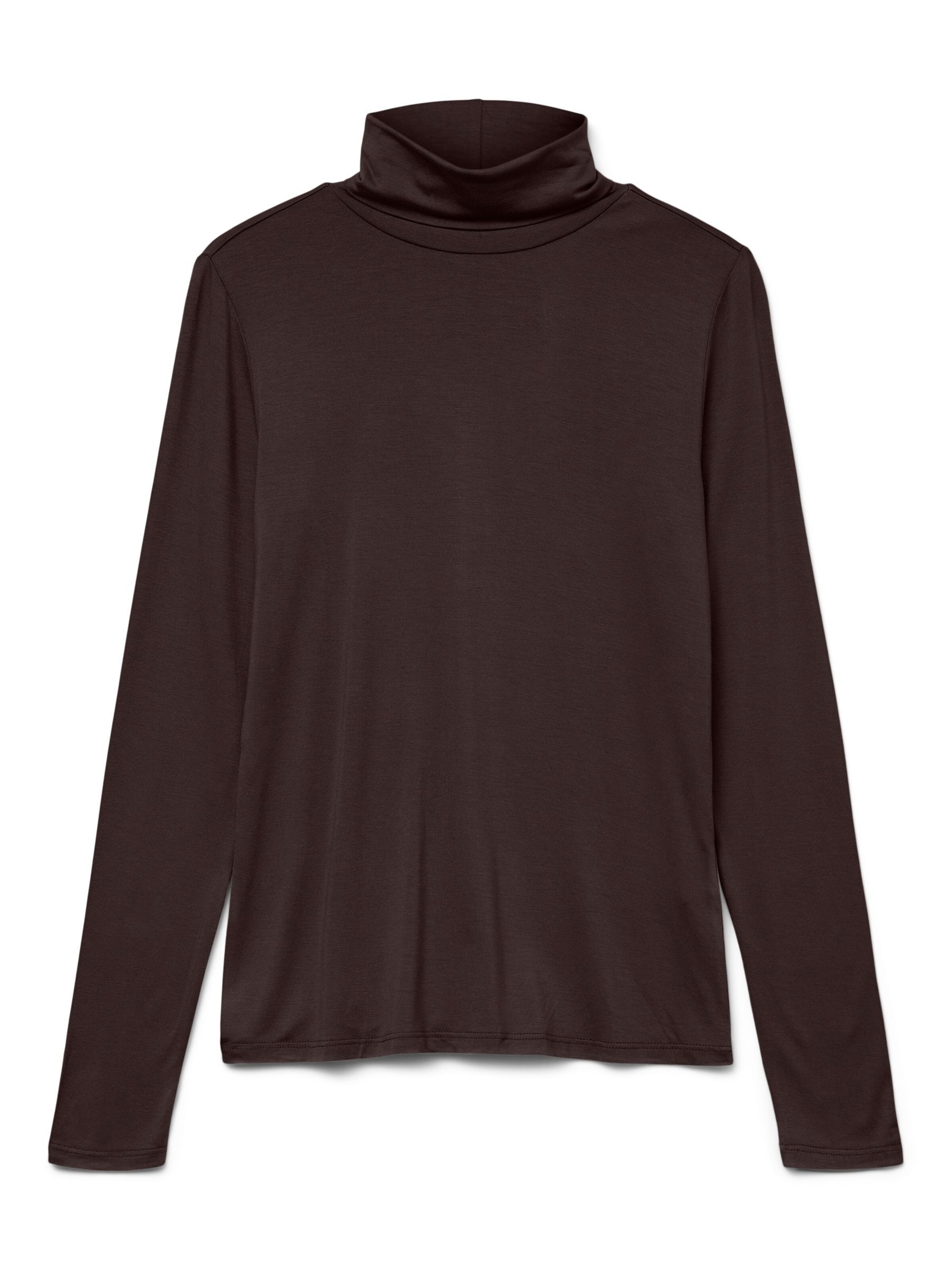 VERO MODA Shirt 'VMAlberte' in Bruin: voorkant