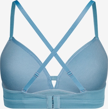 Skiny Triangel BH in Blauw