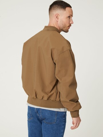 DAN FOX APPAREL Between-season jacket 'Kalle' in Brown