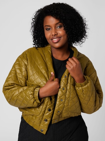 Guido Maria Kretschmer Curvy - Chaqueta de entretiempo 'Hanna' en verde: frente