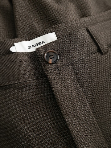 GABBA Regular Trouser ' GABjoe ' in Grau: Vorderseite