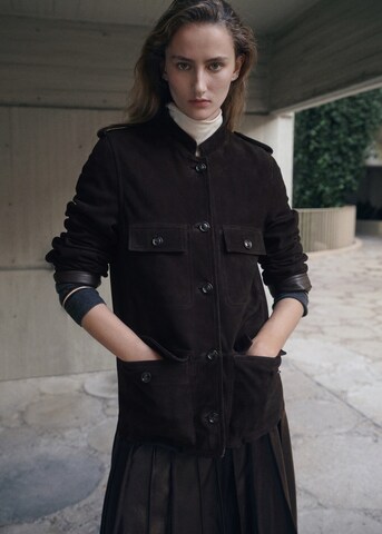 MANGO Jacke 'Raniere' in Braun