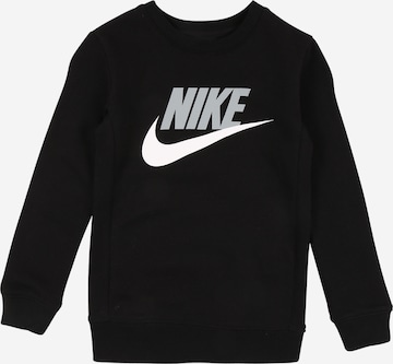 Regular fit Felpa di Nike Sportswear in nero: frontale