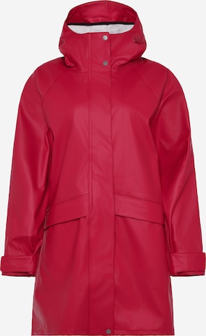 Manteau fonctionnel 'ELLY' Didriksons en rouge : devant
