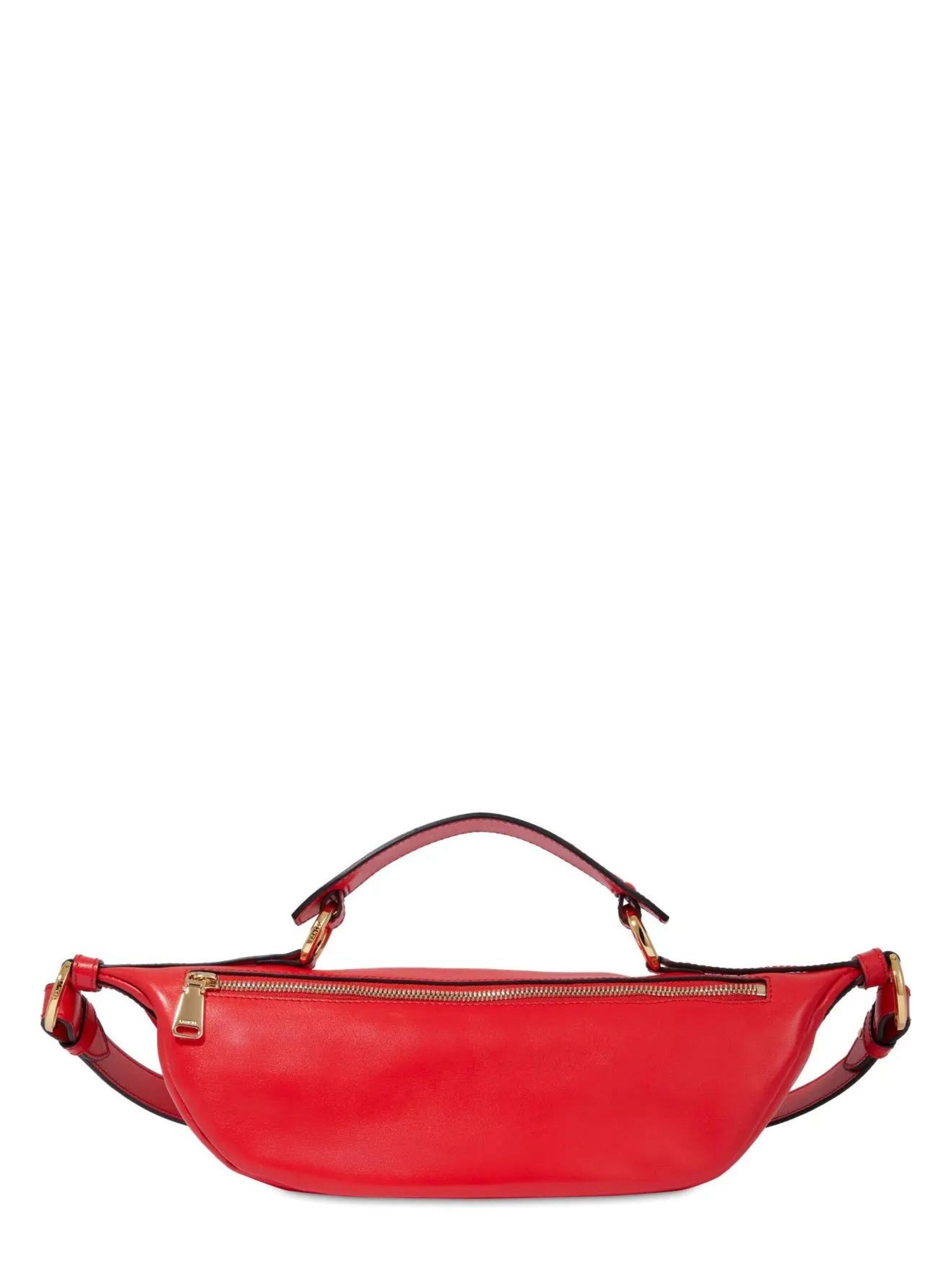 Lancel - Bolso de hombro 'Sac Bandoulière S Lancel Origami A12527JQTU Rouge' en rojo