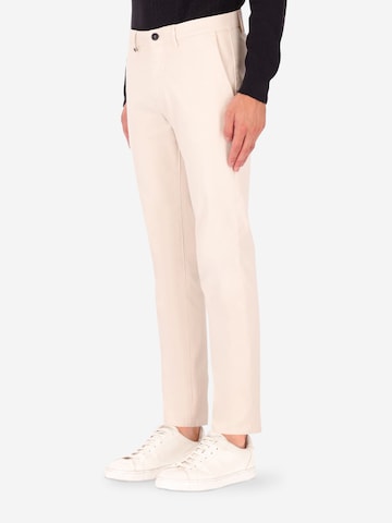 Distretto12 Slimfit Chino 'Giron' in Beige