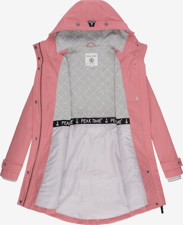 Manteau fonctionnel Peak Time en rose