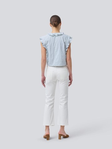 modström Blouse 'Nikkomd' in Blue