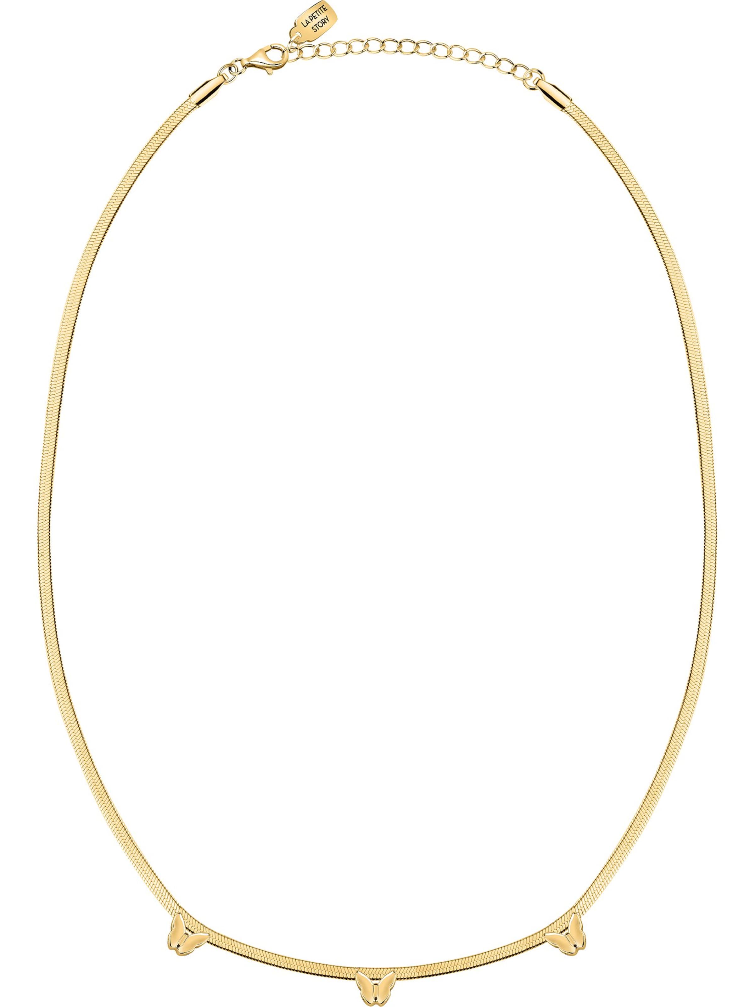 La Petite Story Kette in Gold: Vorderseite