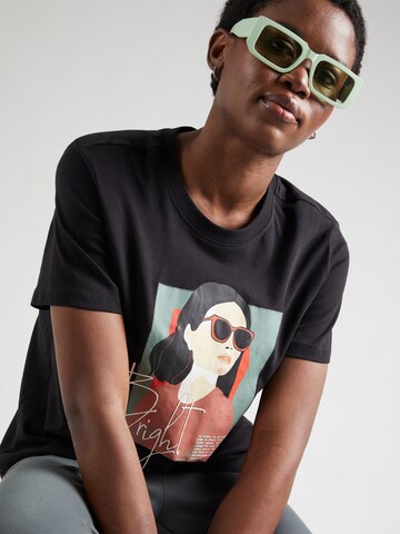 s.Oliver T-Shirt in Schwarz