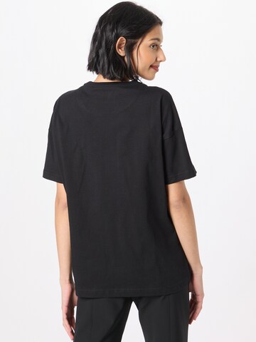 Lyle & Scott Oversized shirt in Zwart