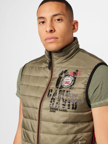 Gilet CAMP DAVID en vert