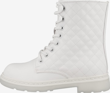 Dockers by Gerli Lace-Up Ankle Boots in White