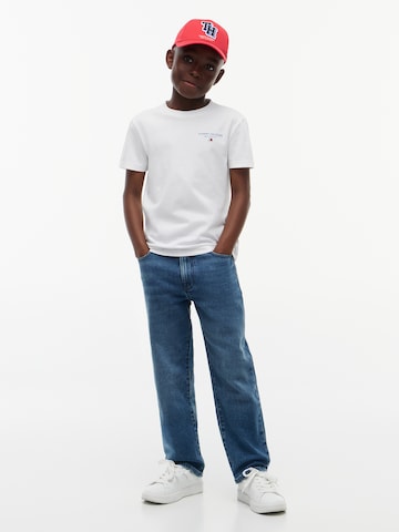 TOMMY HILFIGER Shirt 'ESSENTIAL' in Wit