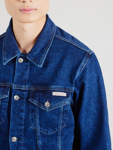 Veste mi-saison Calvin Klein Jeans en bleu