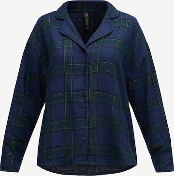 mėlyna Hunkemöller Pižaminiai marškinėliai: priekis