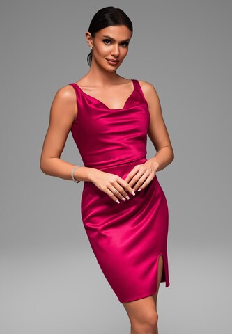 Ombre Evening dress in Pink