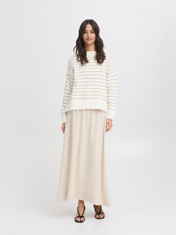 Gonna ' BYFILINEN ' di b.young in beige