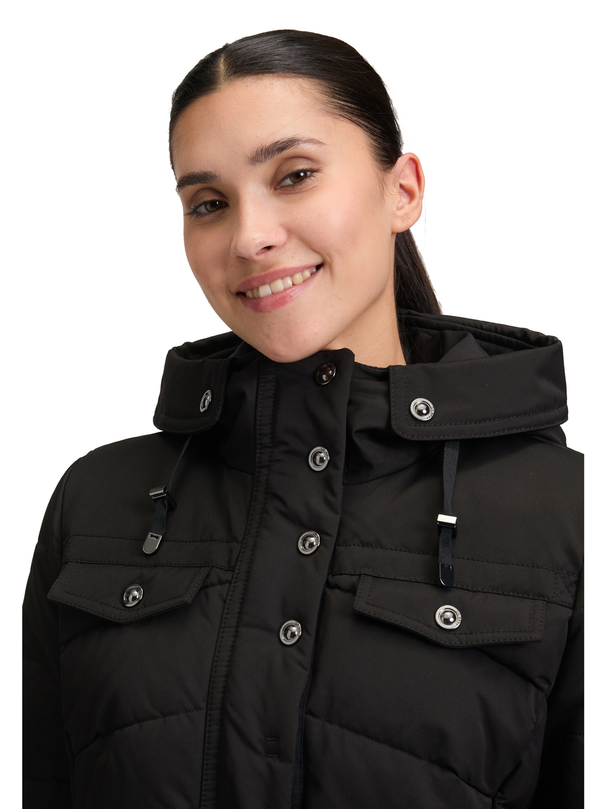 GIL BRET Winter Coat in Black