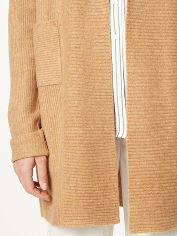 Cartoon Knit Cardigan in Beige