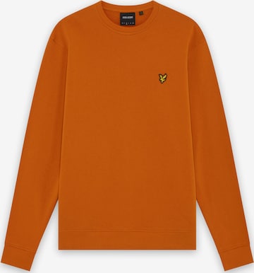 Lyle & Scott Sweatshirt in Orange: front