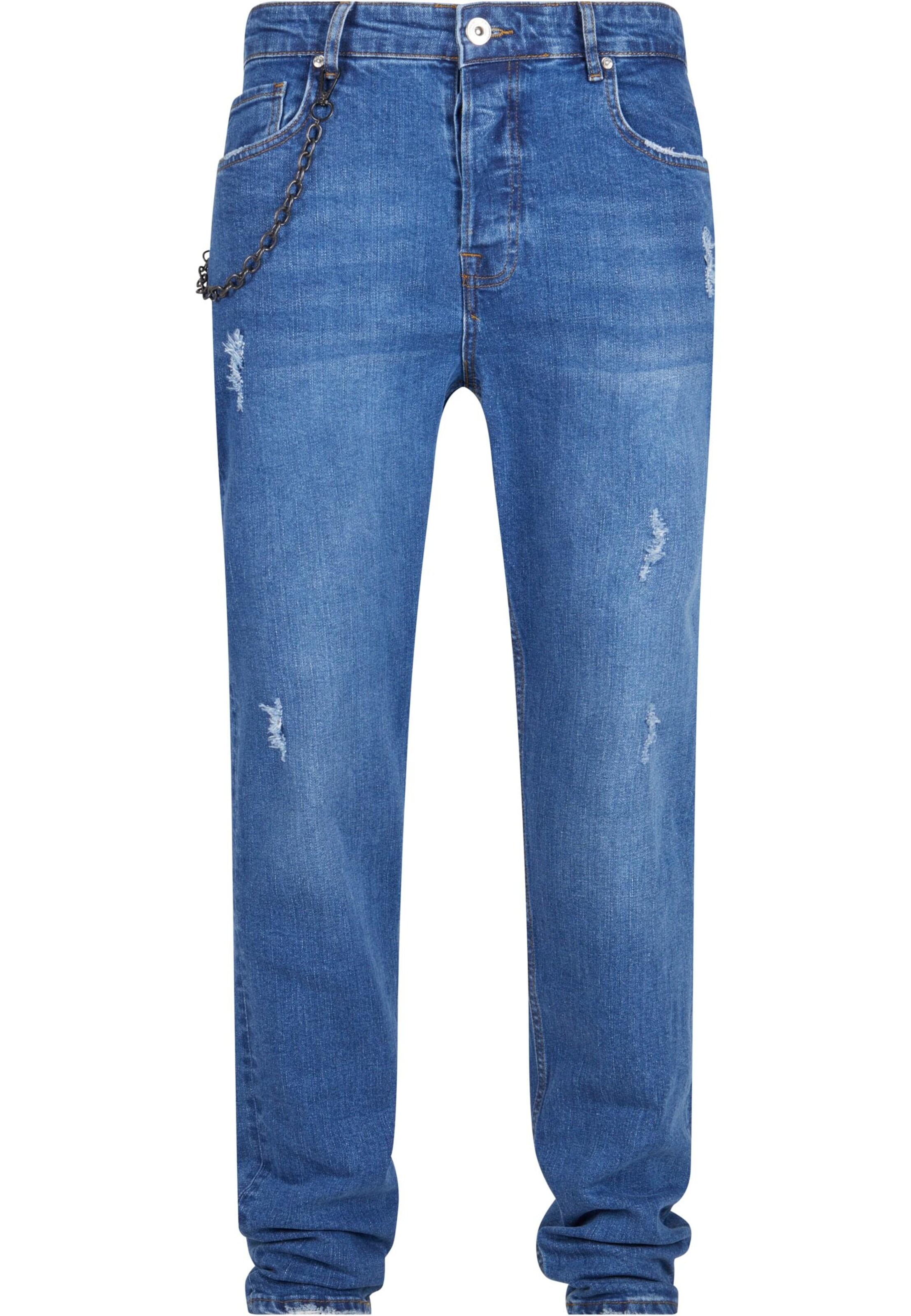 2Y Premium Regular Jeans in Blauw: voorkant